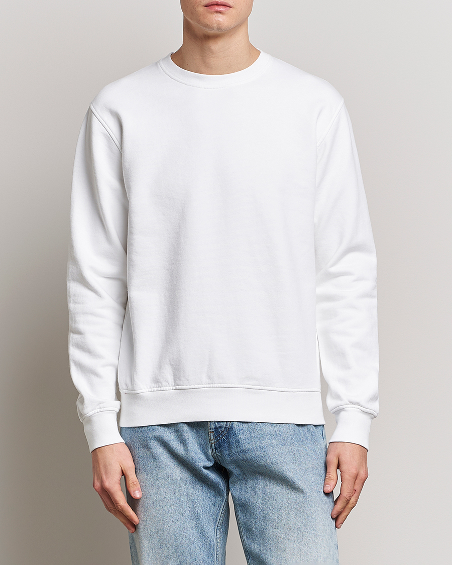 Mies | Puserot | Colorful Standard | Classic Organic Crew Neck Sweat Optical White