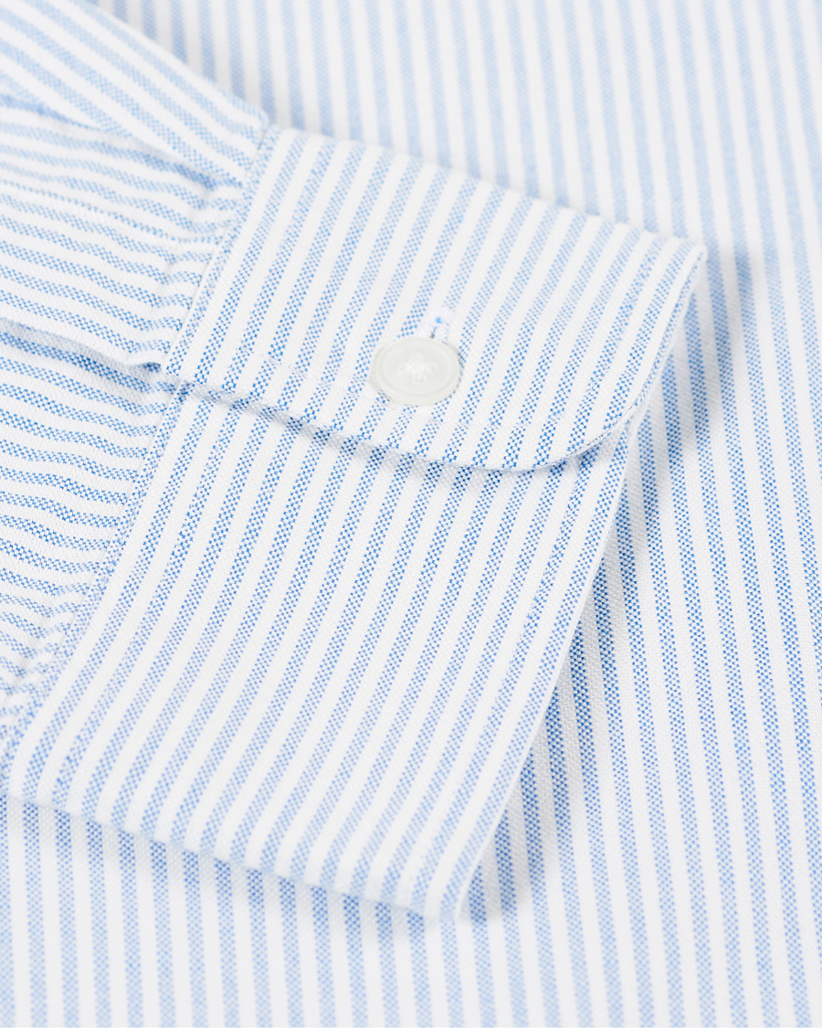 Mies | Kauluspaidat | Club Monaco | Slim Fit Oxford Stripe Shirt Blue/White