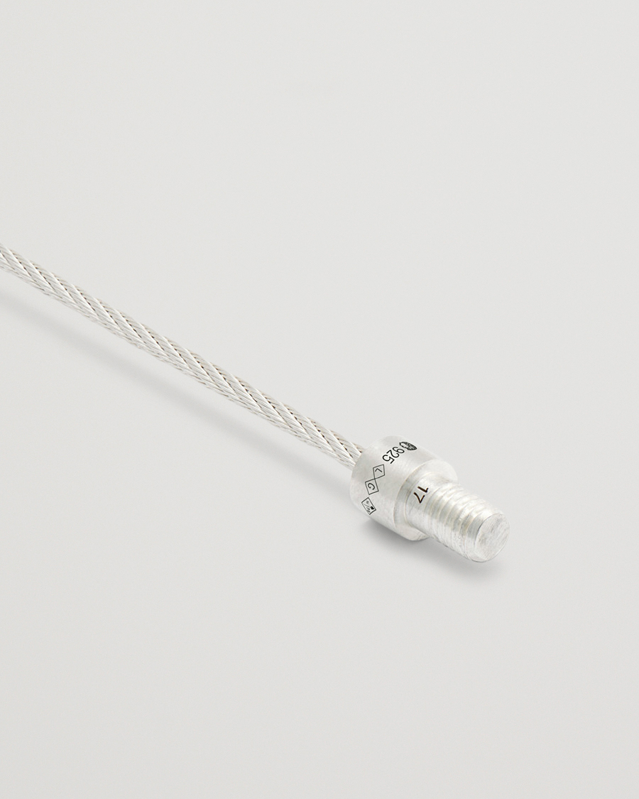 Mies | Korut | LE GRAMME | Cable Bracelet Brushed Sterling Silver 7g