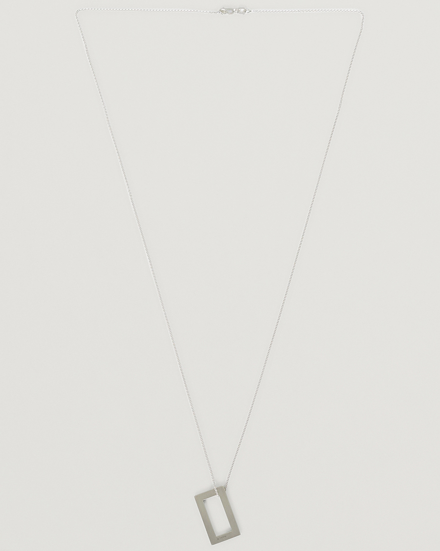 Mies | LE GRAMME Rectangular Necklace Le 3.4 Sterling Silver | LE GRAMME | Rectangular Necklace Le 3.4 Sterling Silver