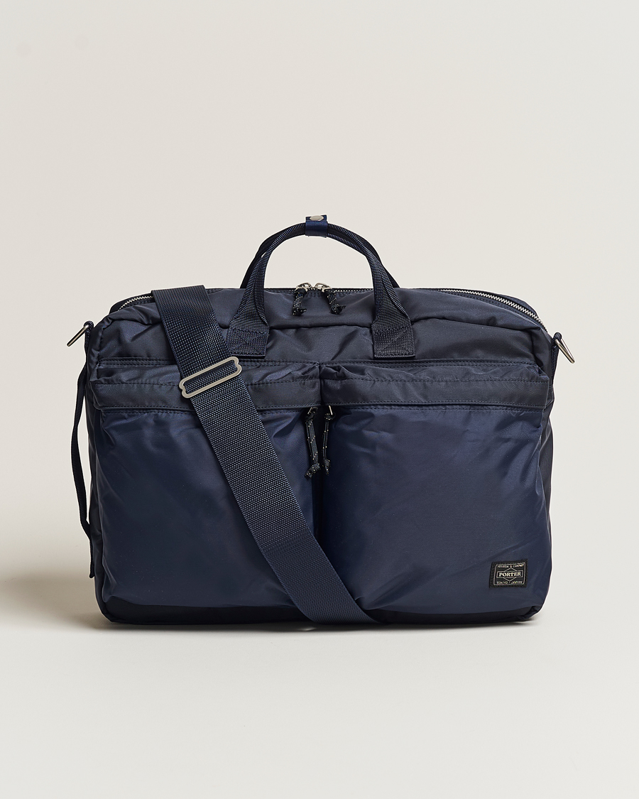 Mies | Laukut | Porter-Yoshida & Co. | Porter-Yoshida & Co.Force 3Way BriefcaseNavy Blue