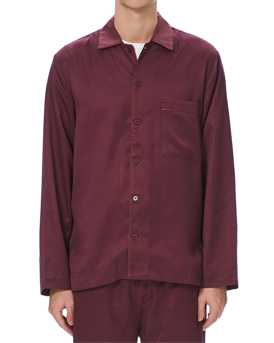 Mies | Yöpuvut ja kylpytakit | CDLP | Home Suit Long Sleeve Burgundy