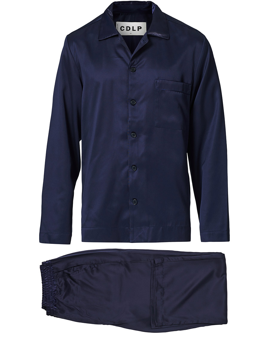 Mies | Yöpuvut ja kylpytakit | CDLP | Home Suit Long Sleeve Navy Blue
