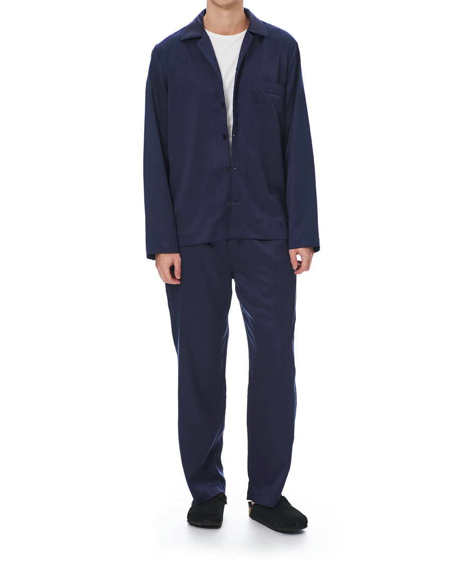 Mies | Yöpuvut ja kylpytakit | CDLP | Home Suit Long Sleeve Navy Blue