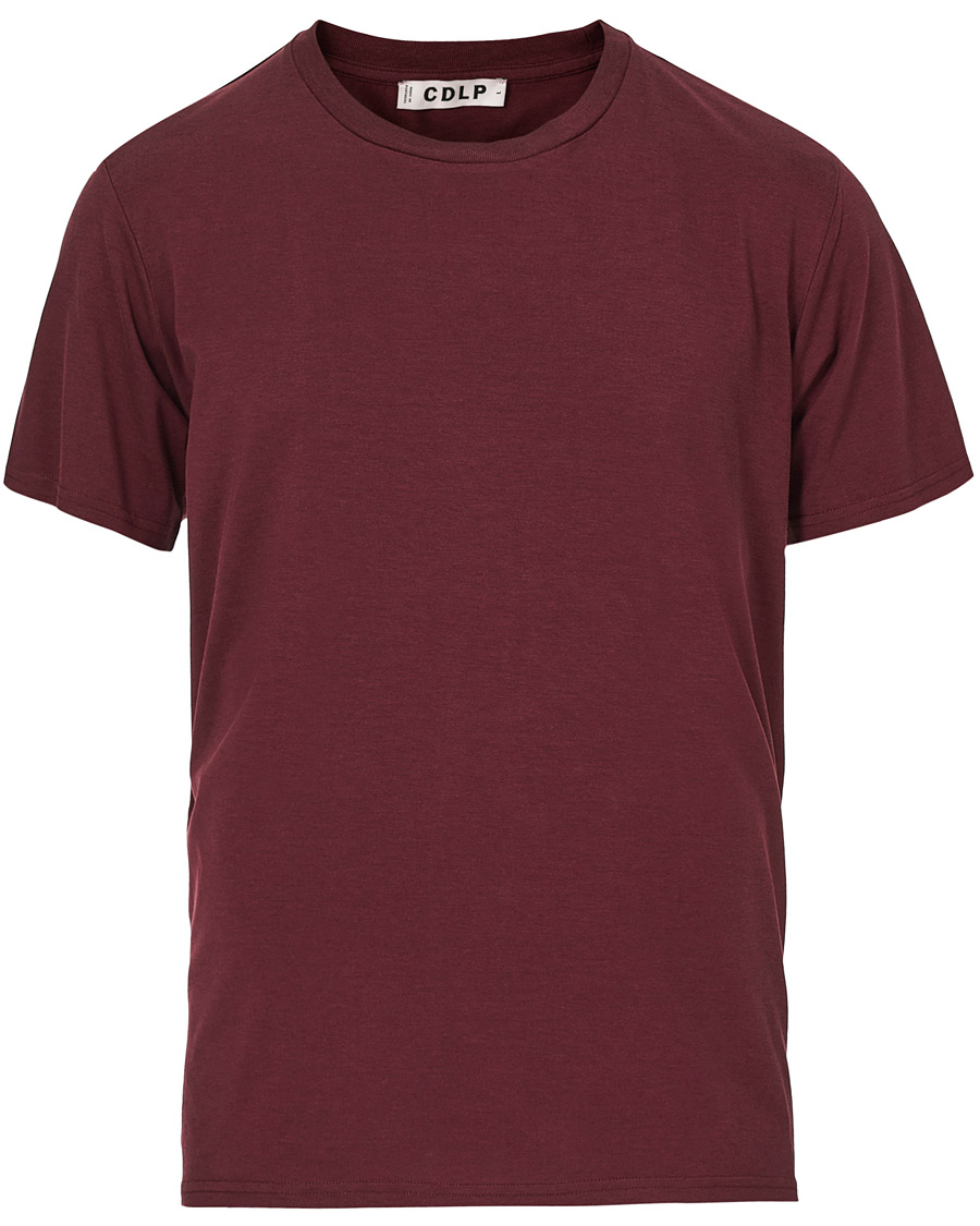 Mies | T-paidat | CDLP | Round Neck Tee Burgundy