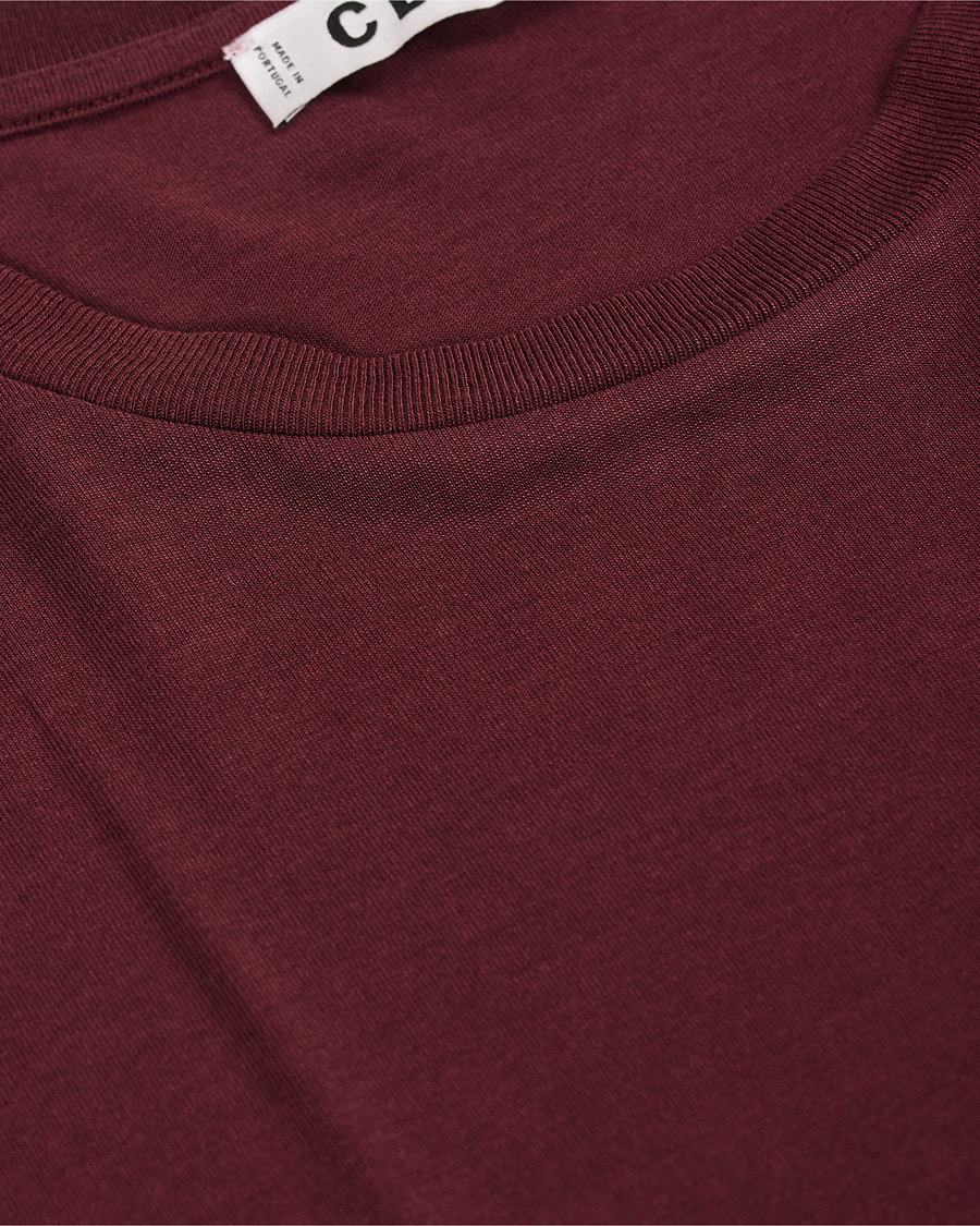 Mies | T-paidat | CDLP | Round Neck Tee Burgundy