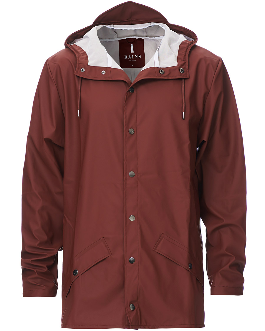 Mies | Takit | RAINS | Jacket Maroon