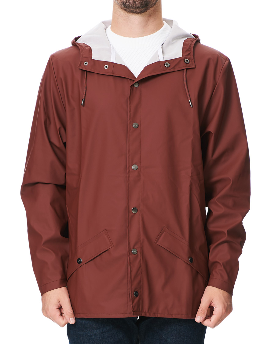 Mies | Takit | RAINS | Jacket Maroon