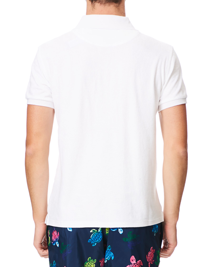 Mies | Pikeet | Vilebrequin | Pacific Terry Polo White