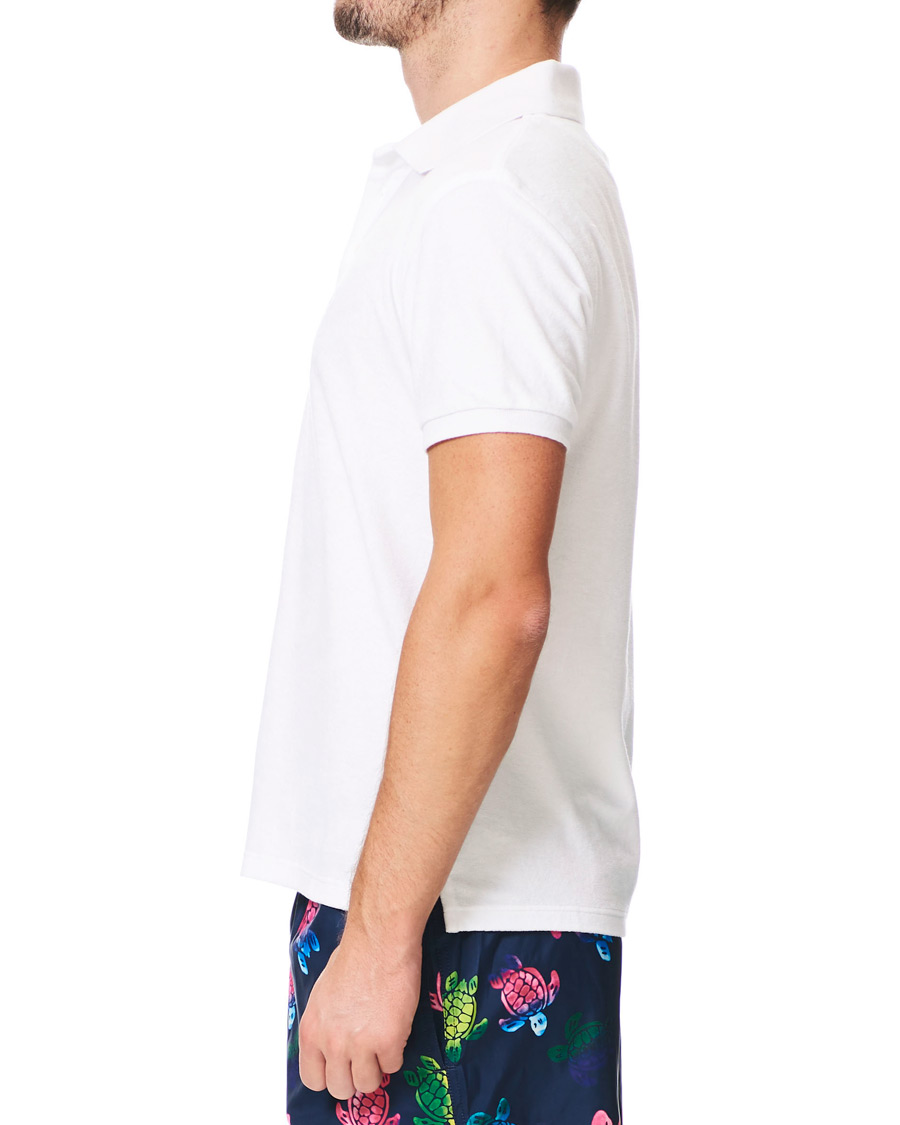 Mies | Pikeet | Vilebrequin | Pacific Terry Polo White