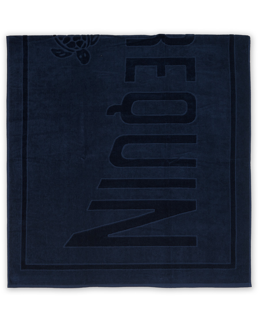 Mies | Vilebrequin Terry Cloth Beach Towel Bleu Marine | Vilebrequin | Terry Cloth Beach Towel Bleu Marine