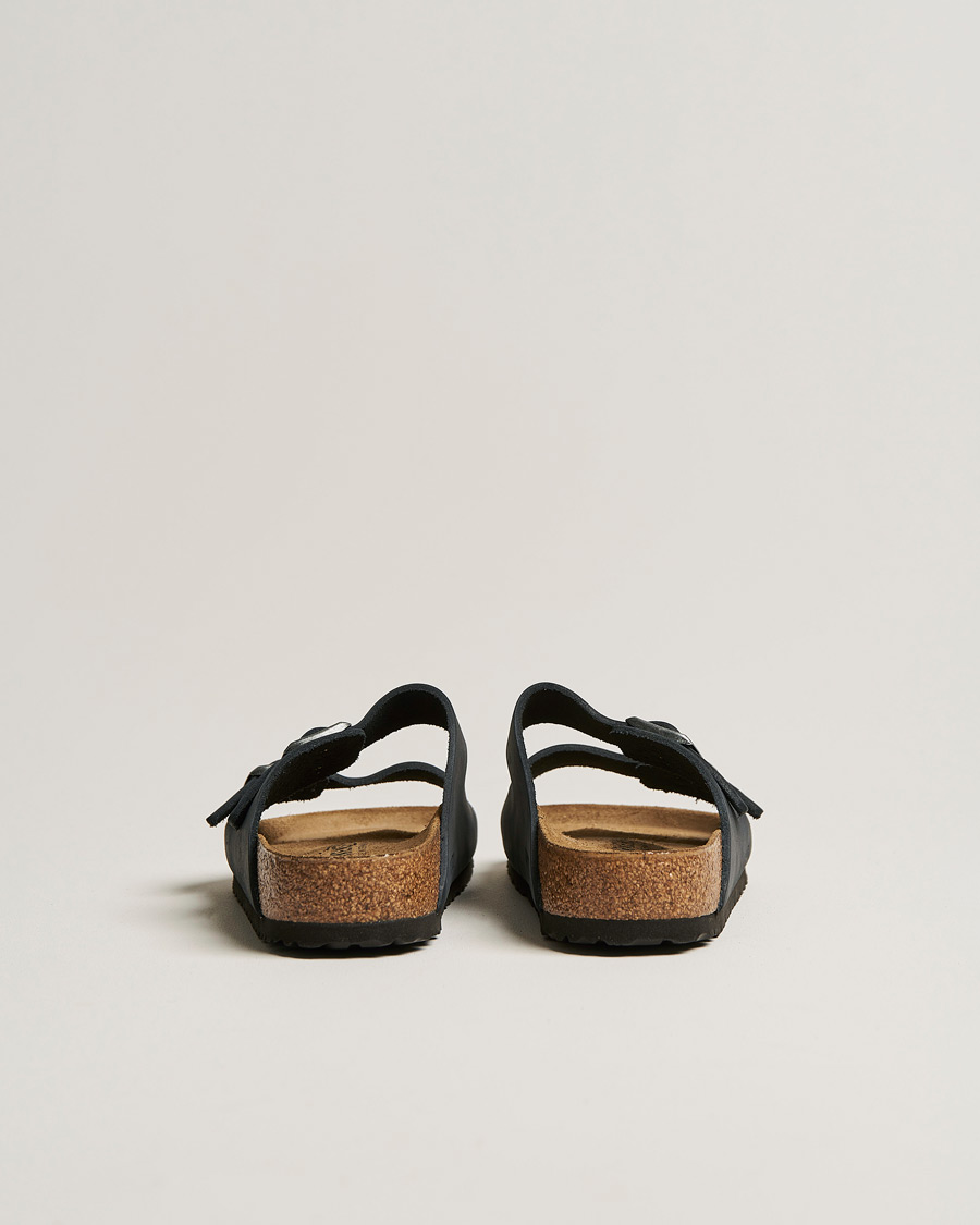 Mies | Sandaalit ja tohvelit | BIRKENSTOCK | Arizona Classic Footbed Black Olied Leather