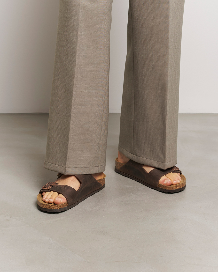 Mies | Sandaalit ja tohvelit | BIRKENSTOCK | Arizona Classic Footbed Habana Oiled Leather