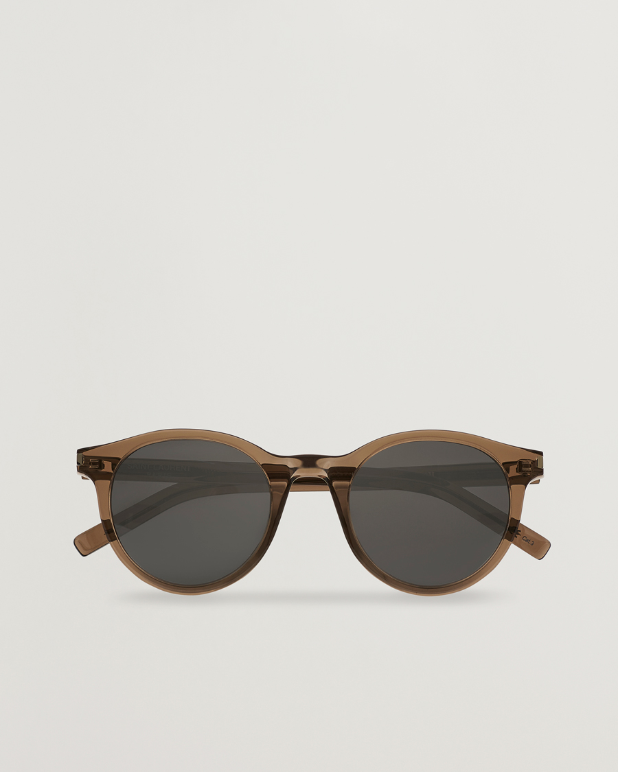 Miehet |  | Saint Laurent | SL 342 Mirror Lens Sunglasses Brown