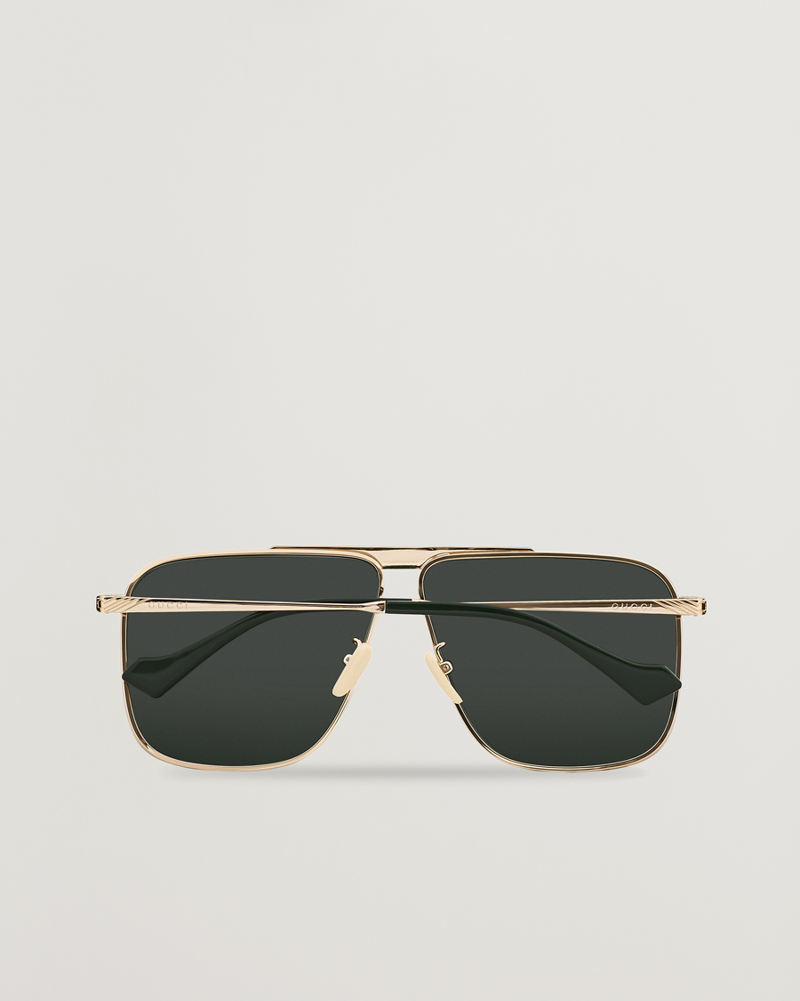 Mies | GUCCI GG8040S Sunglasses Gold/Green | Gucci | GG8040S Sunglasses Gold/Green