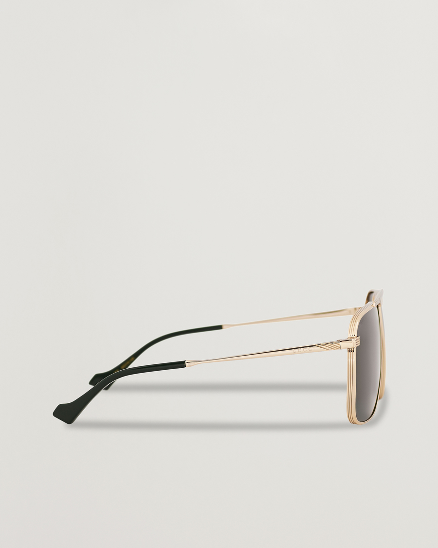 Mies | GUCCI GG8040S Sunglasses Gold/Green | Gucci | GG8040S Sunglasses Gold/Green