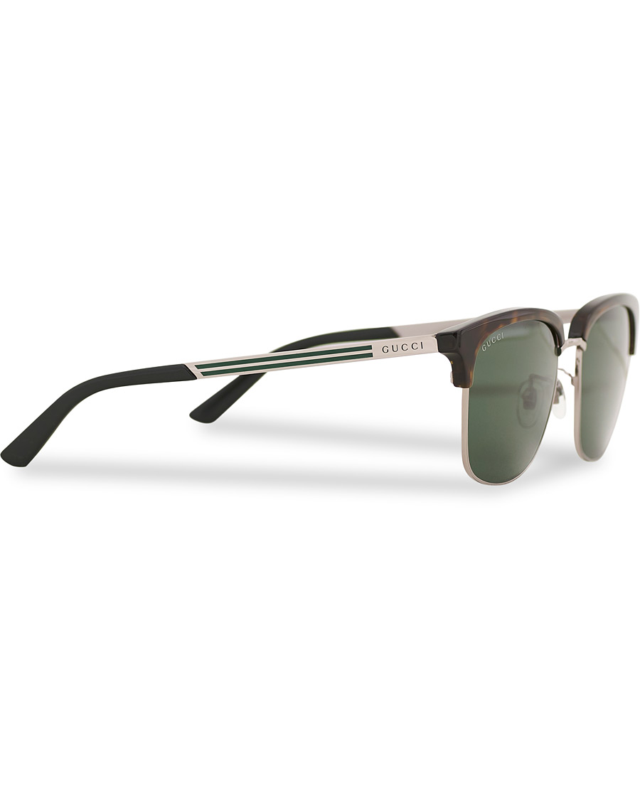 Mies | GUCCI GG0697S Sunglasses Havana/Green | Gucci | GG0697S Sunglasses Havana/Green