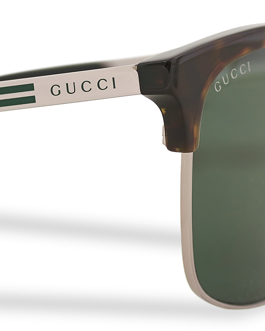 Mies | GUCCI GG0697S Sunglasses Havana/Green | Gucci | GG0697S Sunglasses Havana/Green