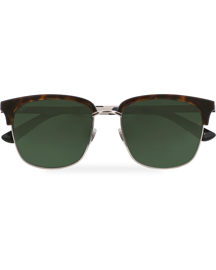 Mies | GUCCI GG0697S Sunglasses Havana/Green | Gucci | GG0697S Sunglasses Havana/Green