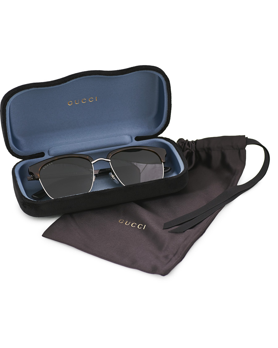 Mies | GUCCI GG0697S Sunglasses Havana/Green | Gucci | GG0697S Sunglasses Havana/Green