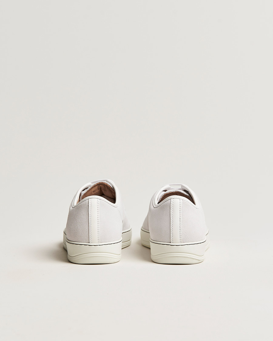 Mies | Lanvin Patent Cap Toe Sneaker White | Lanvin | Patent Cap Toe Sneaker White