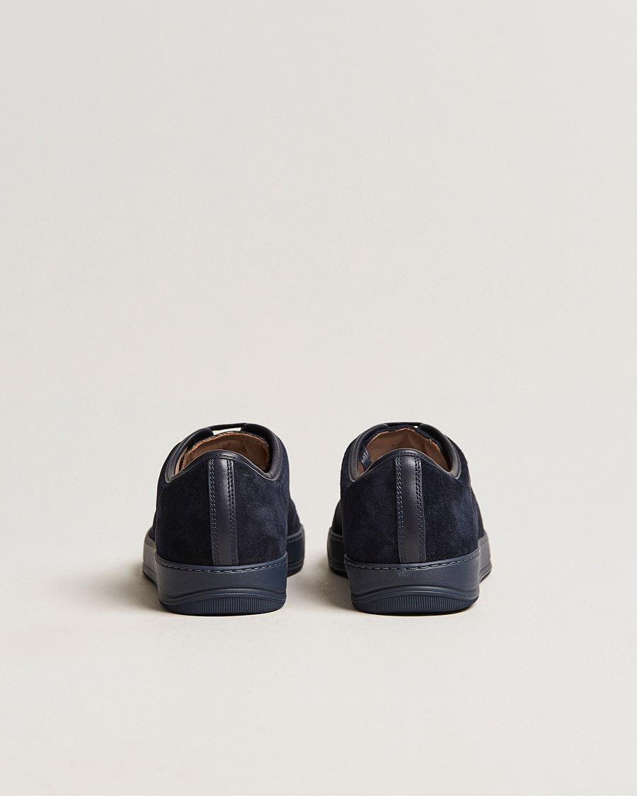 Mies | Lanvin Patent Cap Toe Sneaker Navy/Navy | Lanvin | Patent Cap Toe Sneaker Navy/Navy