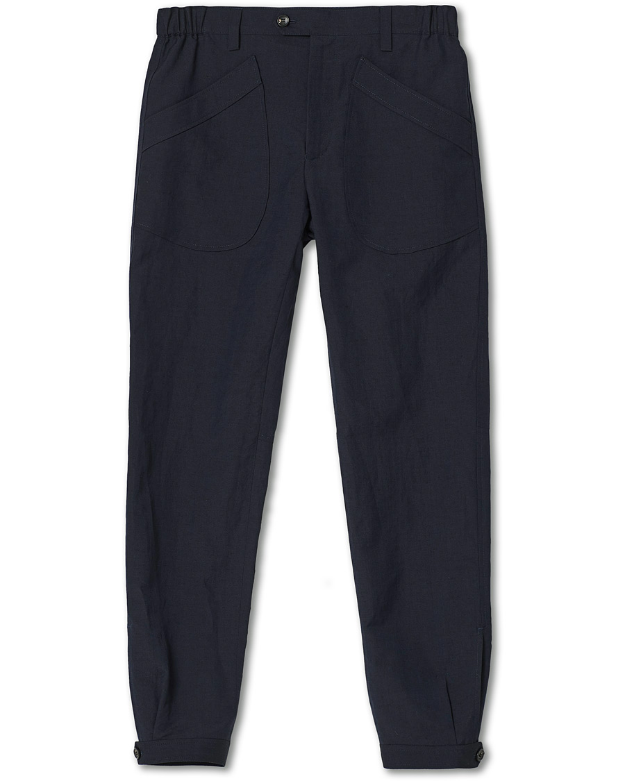 Mies | Housut | Lanvin | Slim Fit Trousers Navy