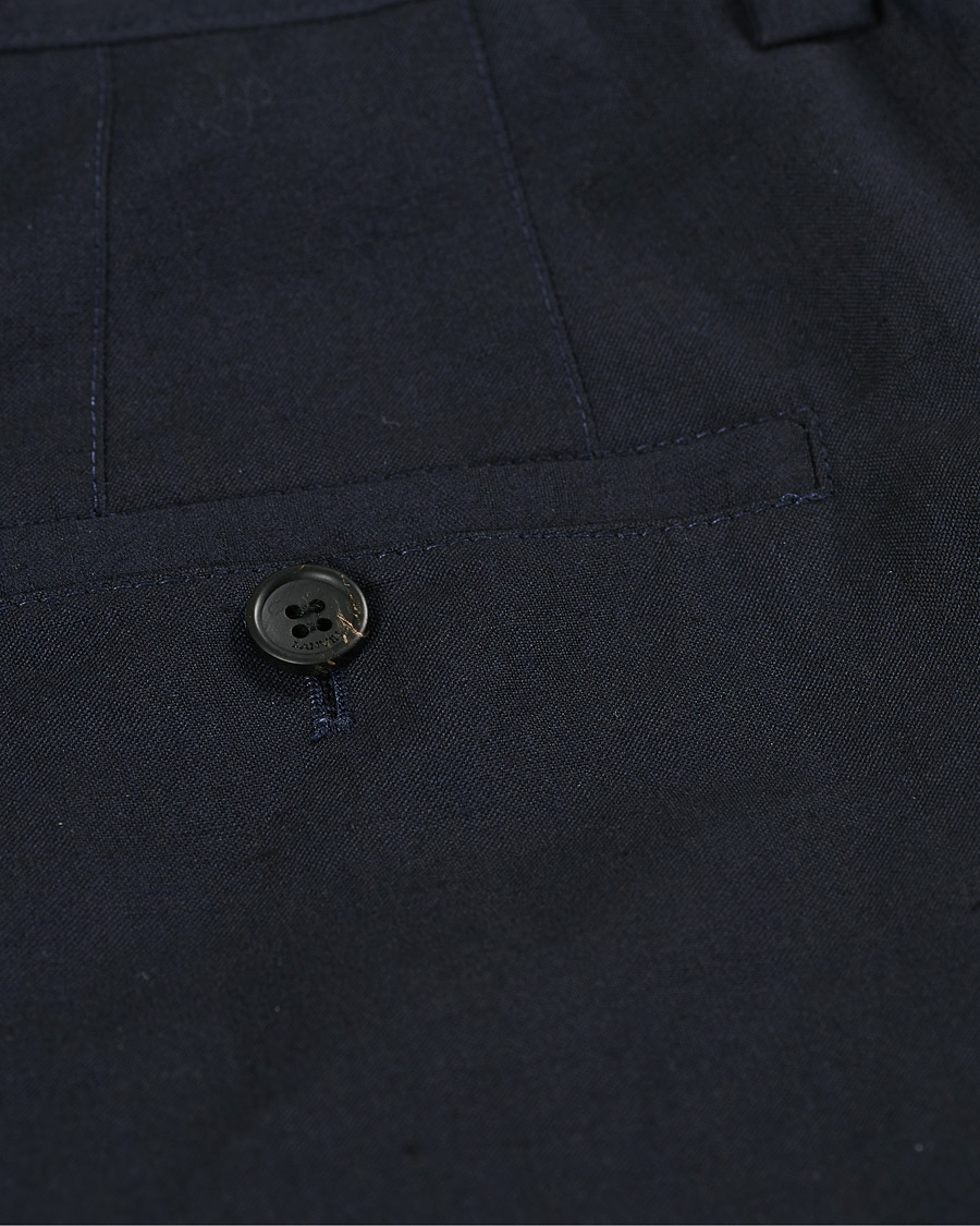 Mies | Housut | Lanvin | Slim Fit Trousers Navy
