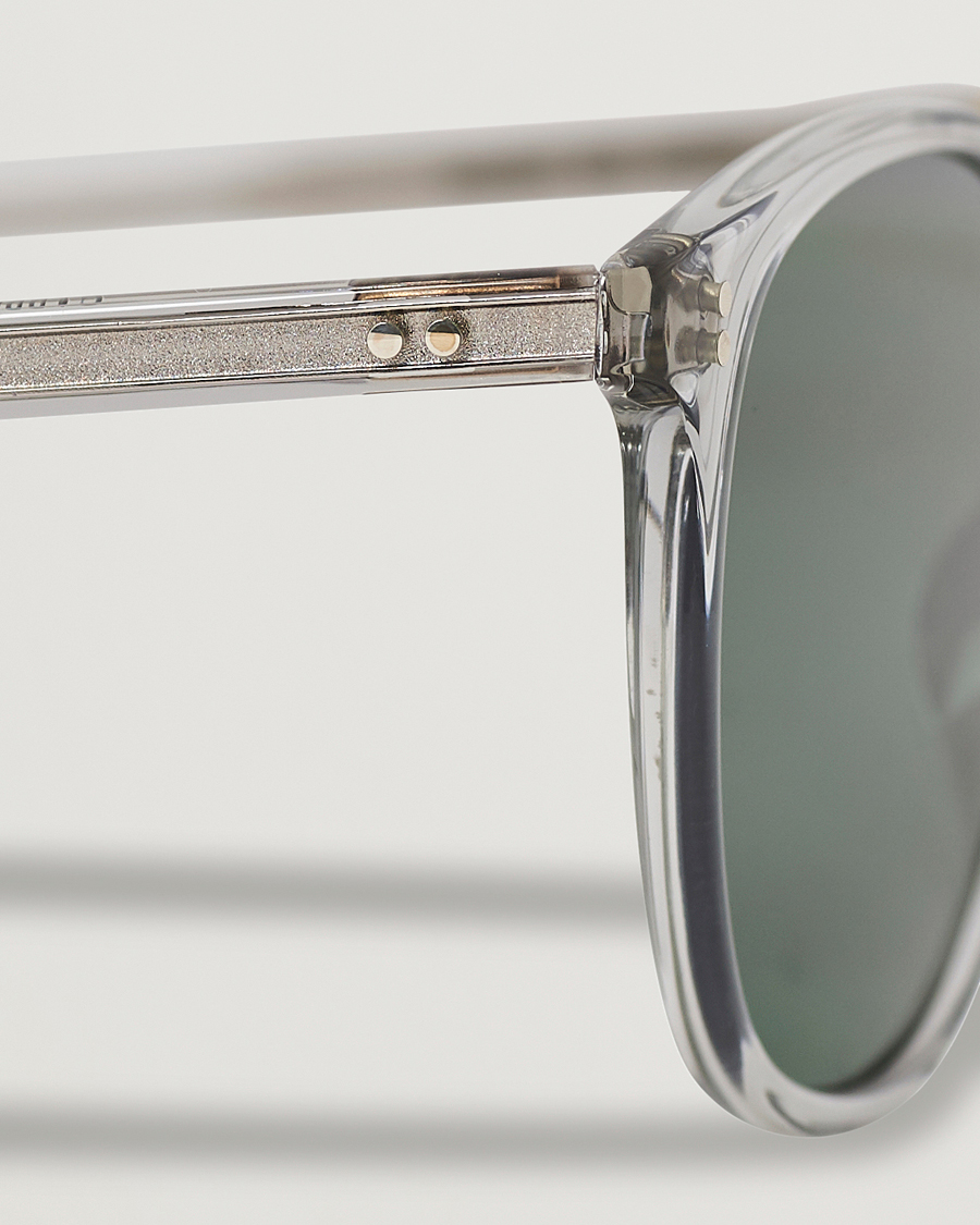 Mies | Aurinkolasit | Garrett Leight | Kinney 49 Sunglasses Transparent/Green
