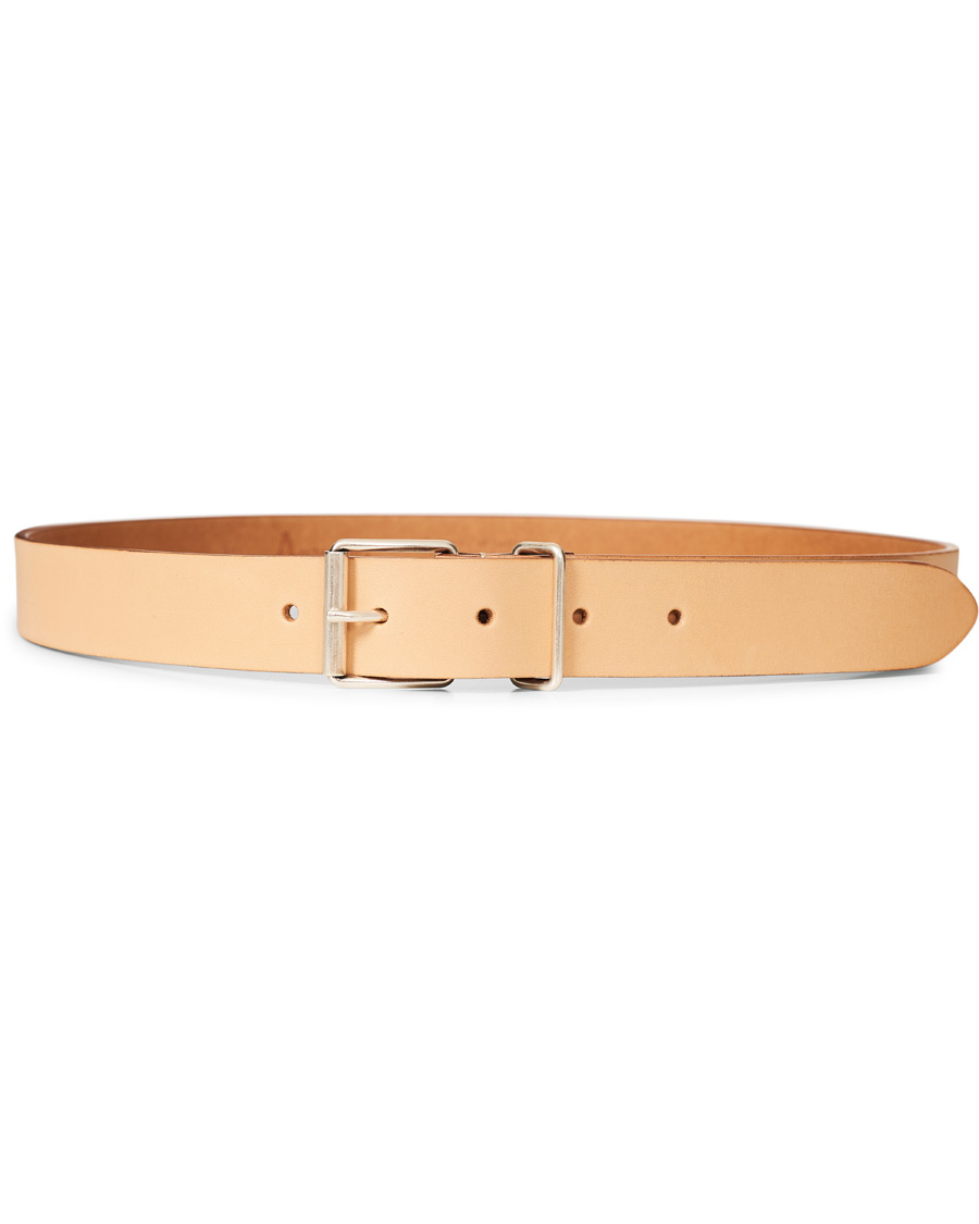 Mies | Anderson's Classic Casual 3 cm Leather Belt Natural | Anderson's | Classic Casual 3 cm Leather Belt Natural