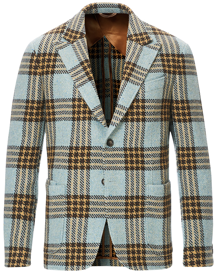 Mies | Pikkutakit | GANT | Luke Edward Hall Check Blazer Hamptons Blue