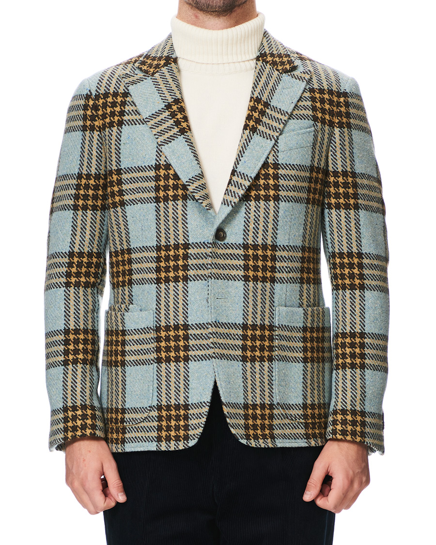 Mies | Pikkutakit | GANT | Luke Edward Hall Check Blazer Hamptons Blue