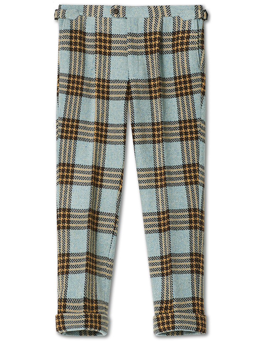 Mies | Housut | GANT | Luke Edward Hall Check Trousers Hamptons Blue