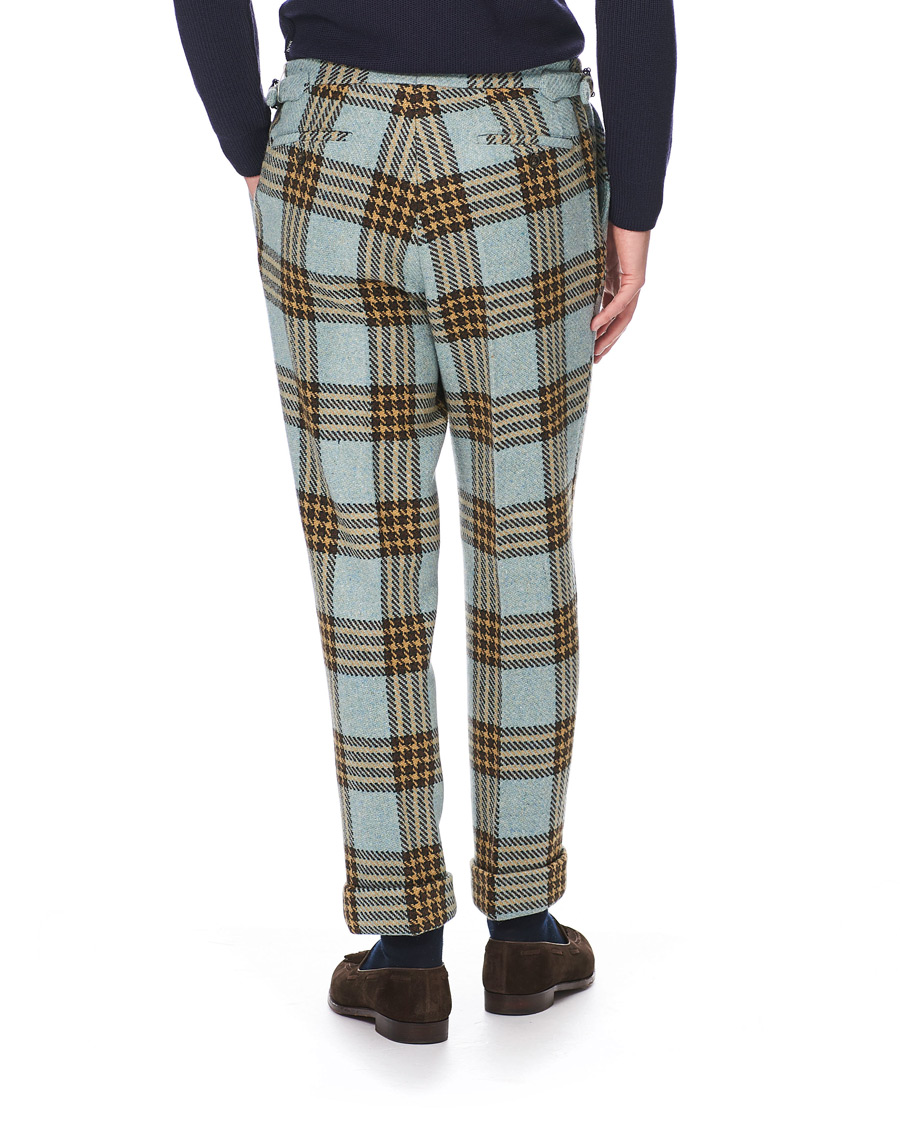 Mies | Housut | GANT | Luke Edward Hall Check Trousers Hamptons Blue