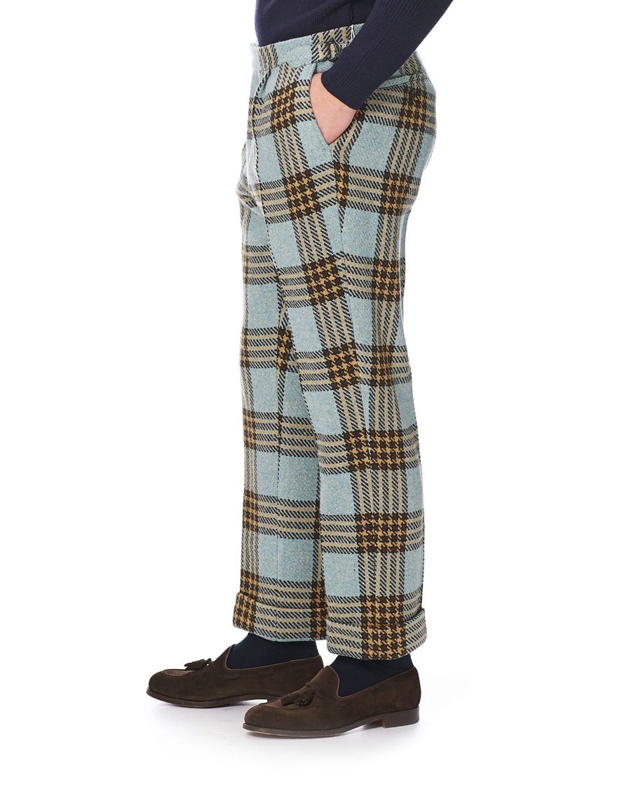 Mies | Housut | GANT | Luke Edward Hall Check Trousers Hamptons Blue