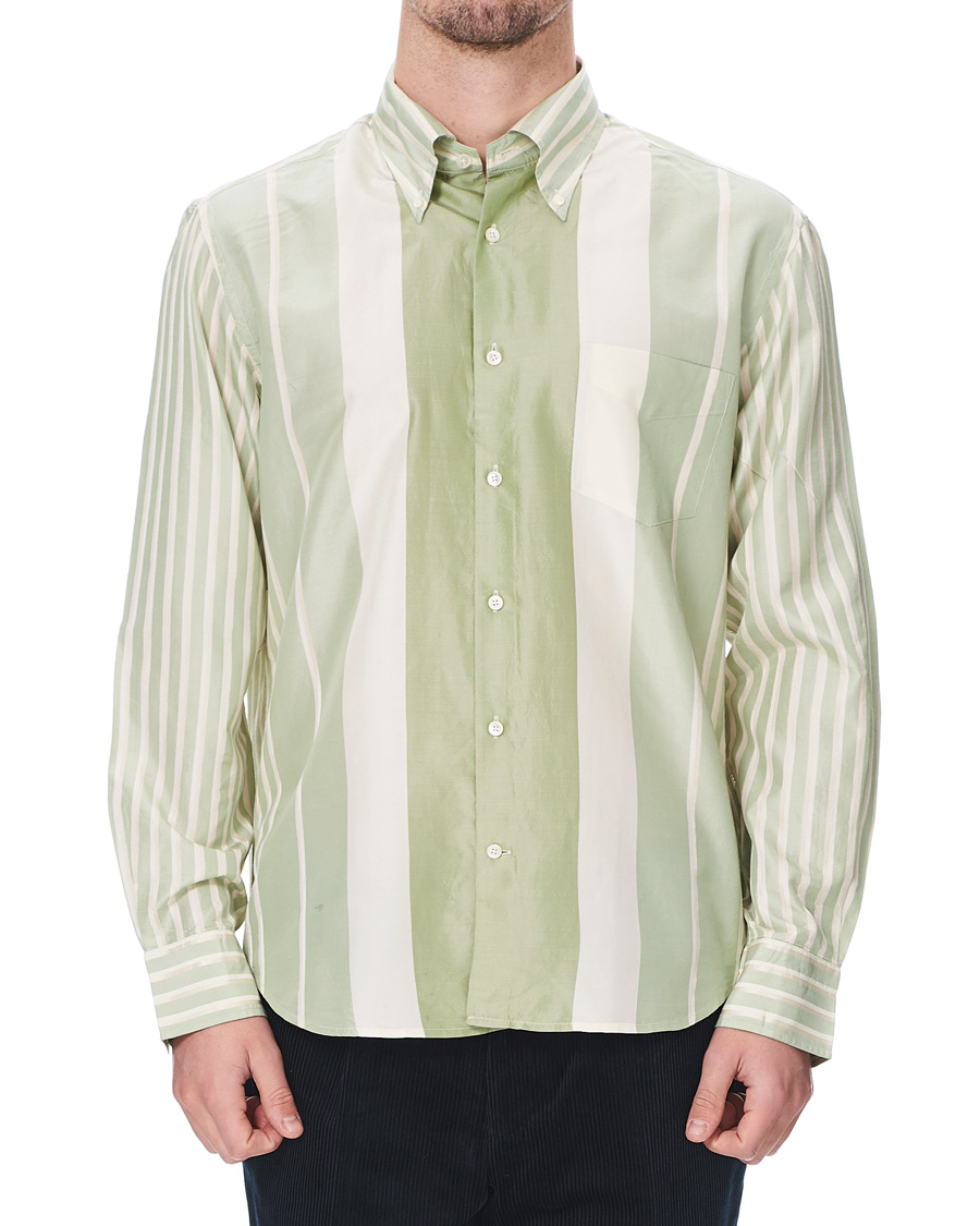 Mies | Kauluspaidat | GANT | Luke Edward Hall Silk Stripe Shirt Pepermint