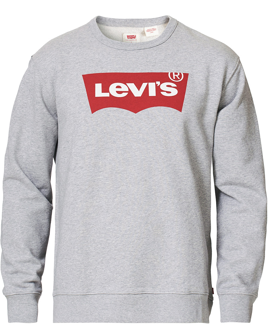 Mies | Puserot | Levi's | Graphic Crew Neck Sweatshirt Heather Grey