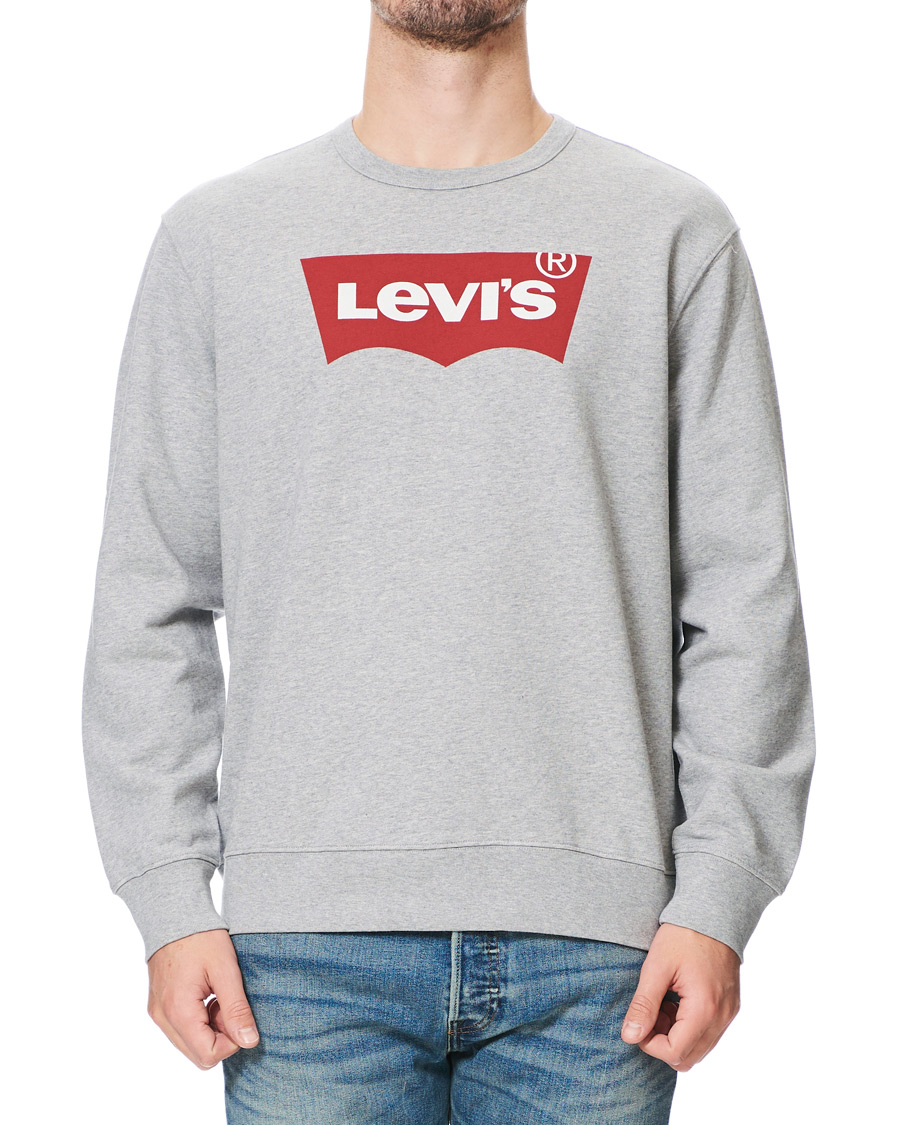 Mies | Puserot | Levi's | Graphic Crew Neck Sweatshirt Heather Grey