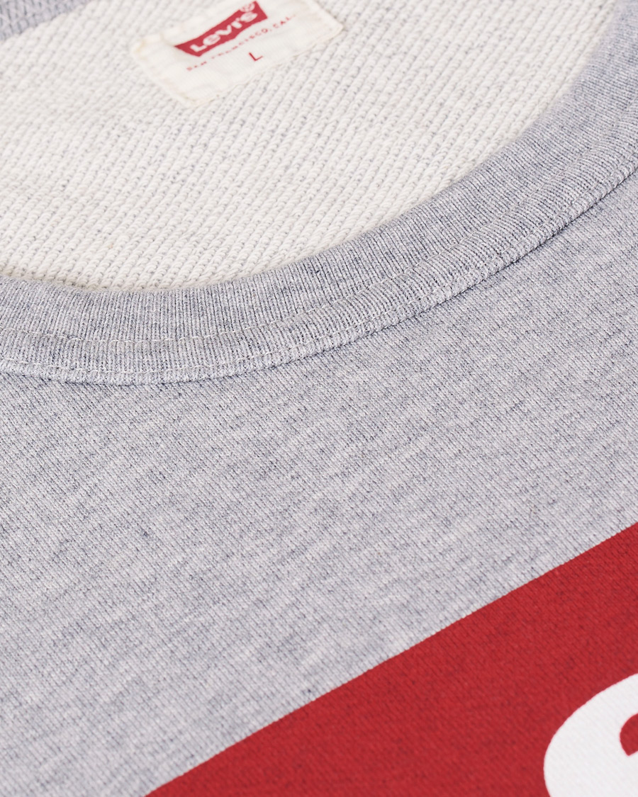 Mies | Puserot | Levi's | Graphic Crew Neck Sweatshirt Heather Grey