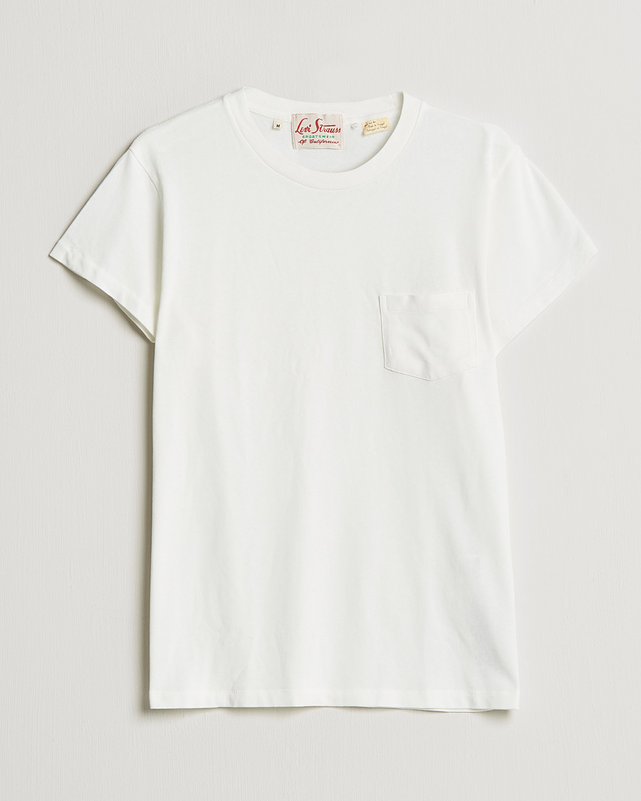Mies | T-paidat | Levi's Vintage Clothing | 1950's Men's Sportswear T-Shirt White