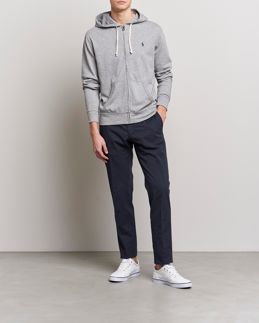 Mies | Puserot | Polo Ralph Lauren | Spa Terry Full Zip Hoodie Andover Heather