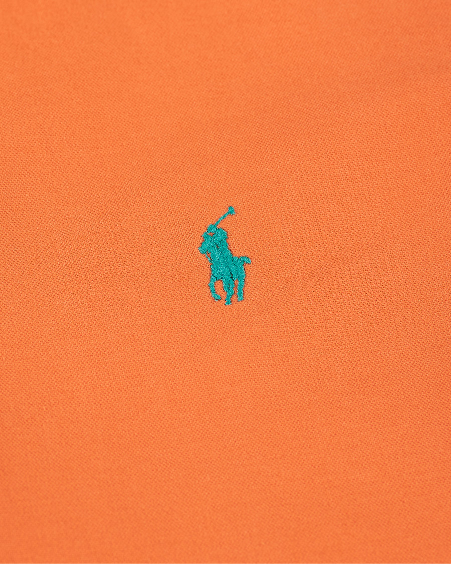 Mies | Kauluspaidat | Polo Ralph Lauren | Slim Fit Garment Dyed Oxford Shirt Orange