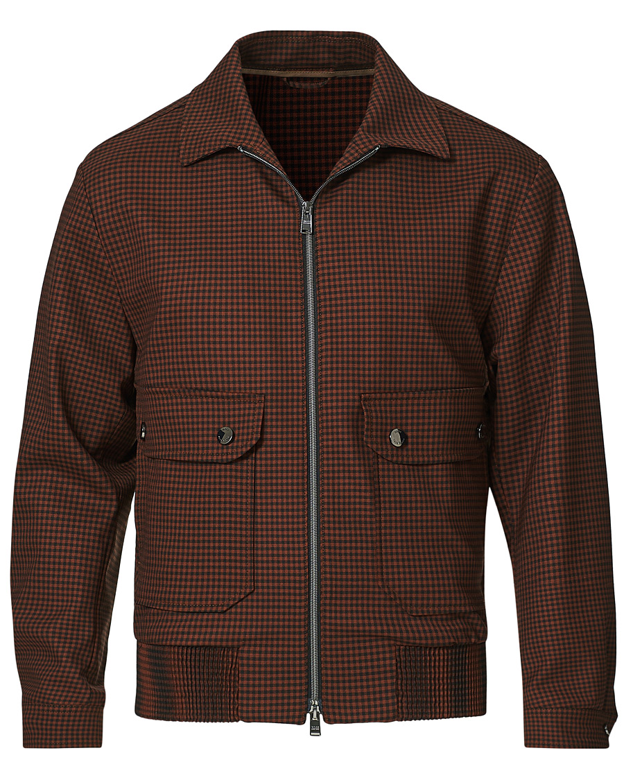 Mies | Takit | BOSS BLACK | BOSS Narten Houndstooth Jacket Rust