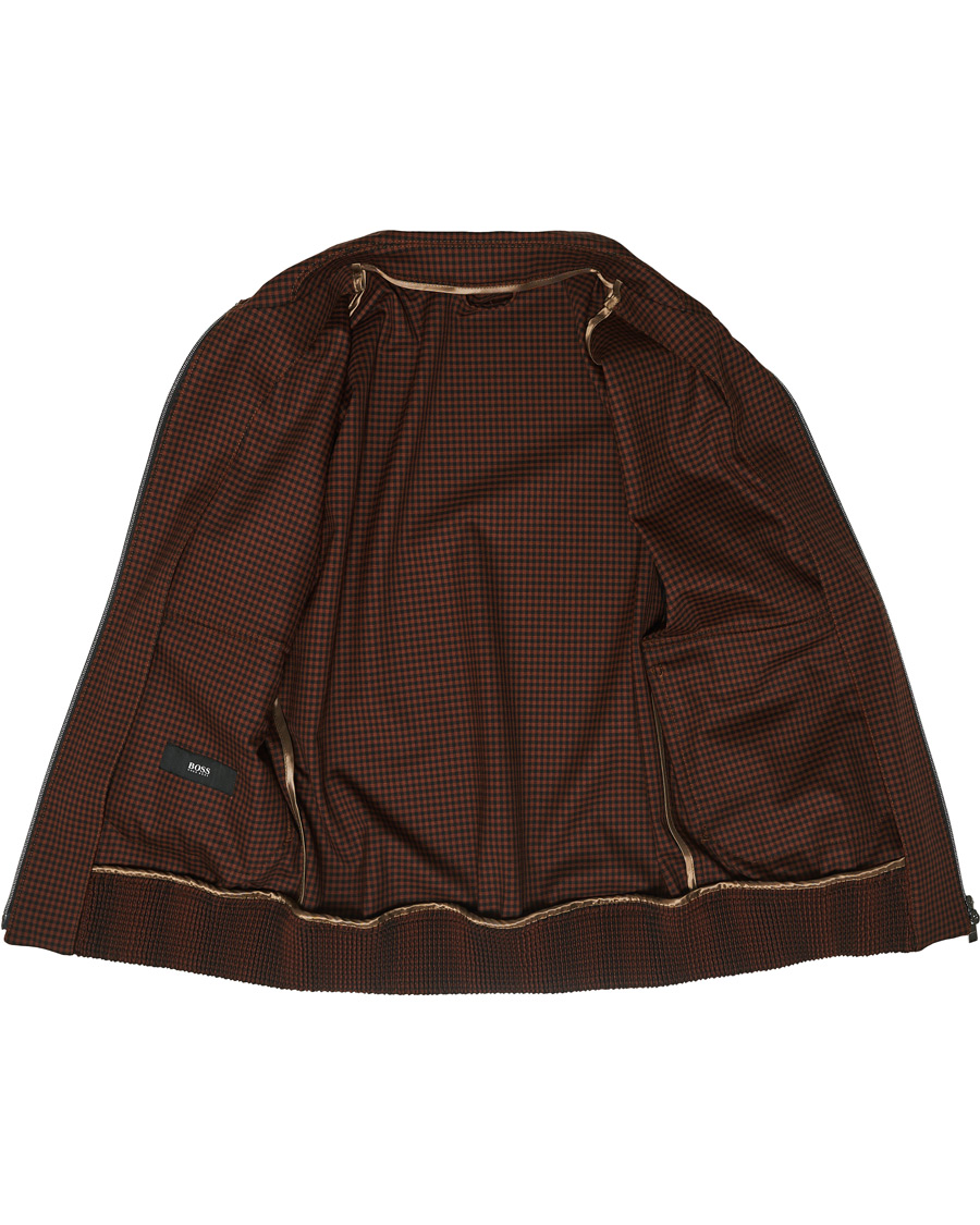 Mies | Takit | BOSS BLACK | BOSS Narten Houndstooth Jacket Rust