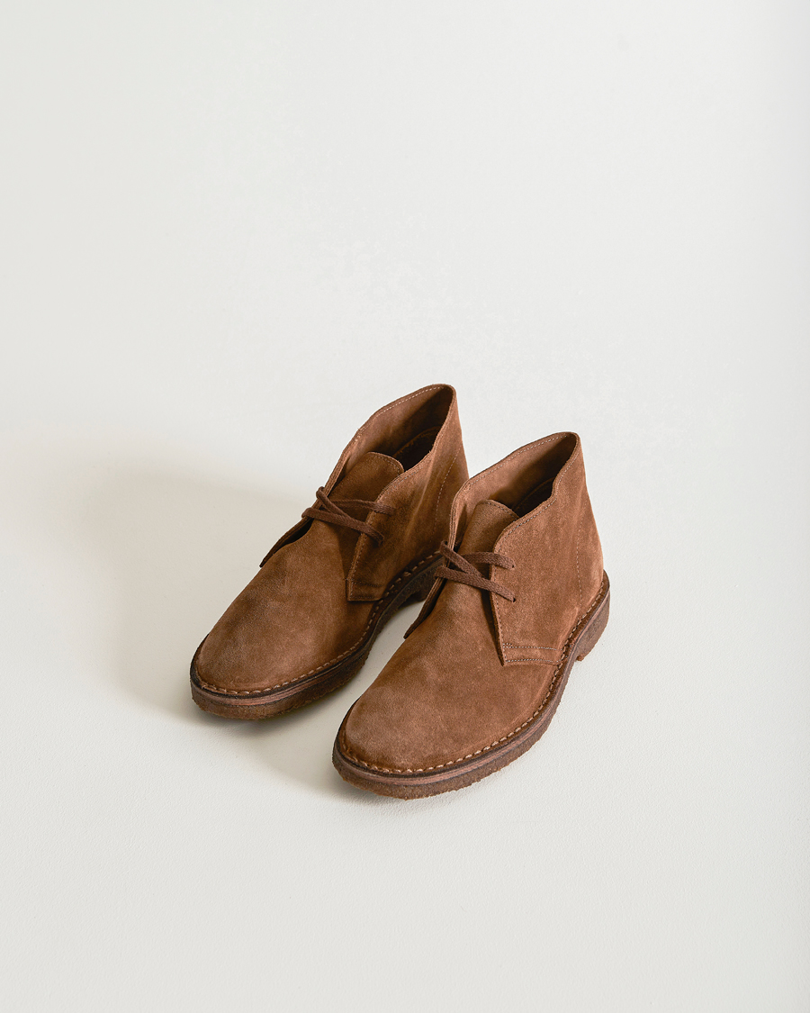 Mies | Drake's | Drake's | Clifford Suede Desert Boots Light Brown