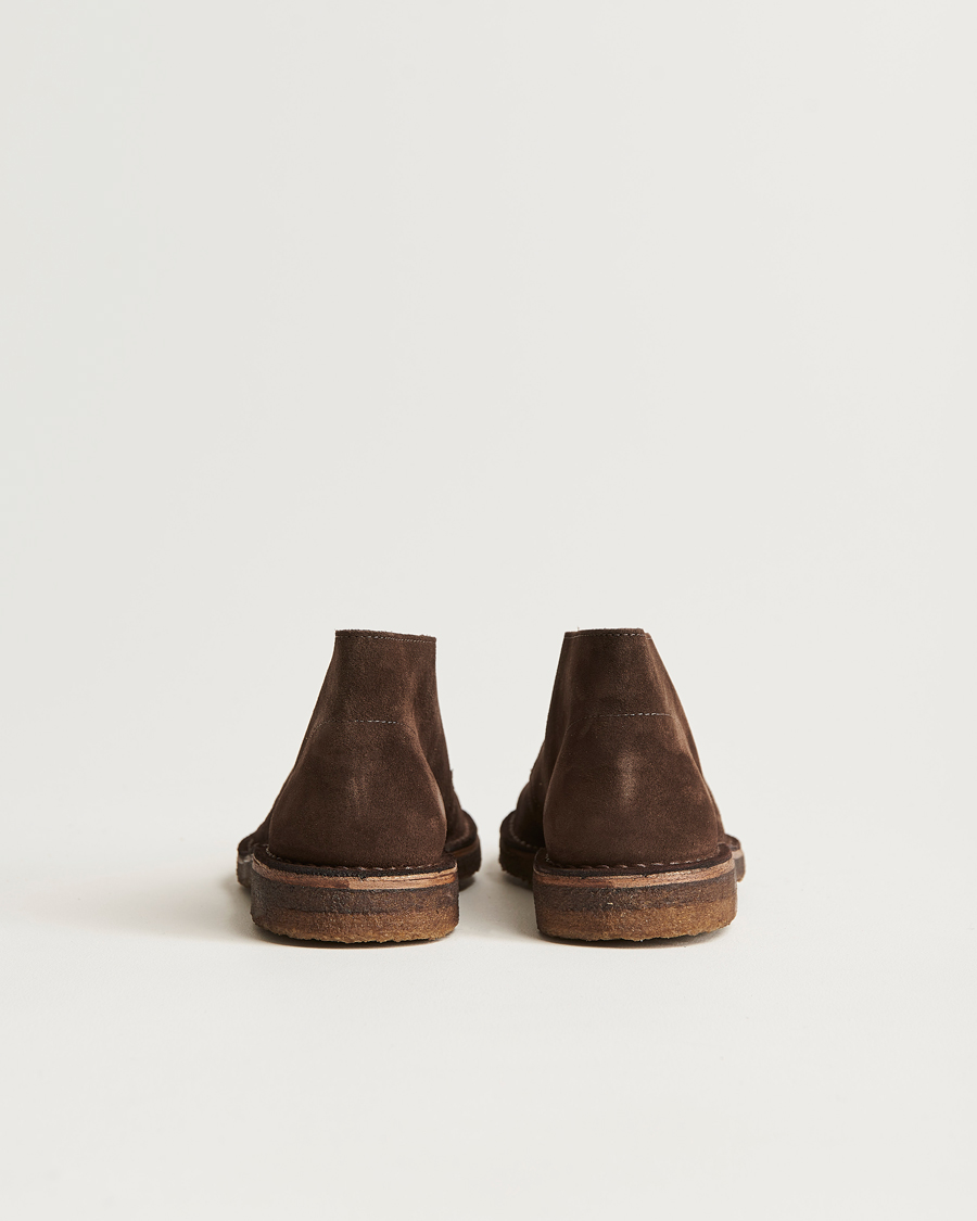Mies | Nilkkurit | Drake's | Clifford Suede Desert Boots Dark Brown
