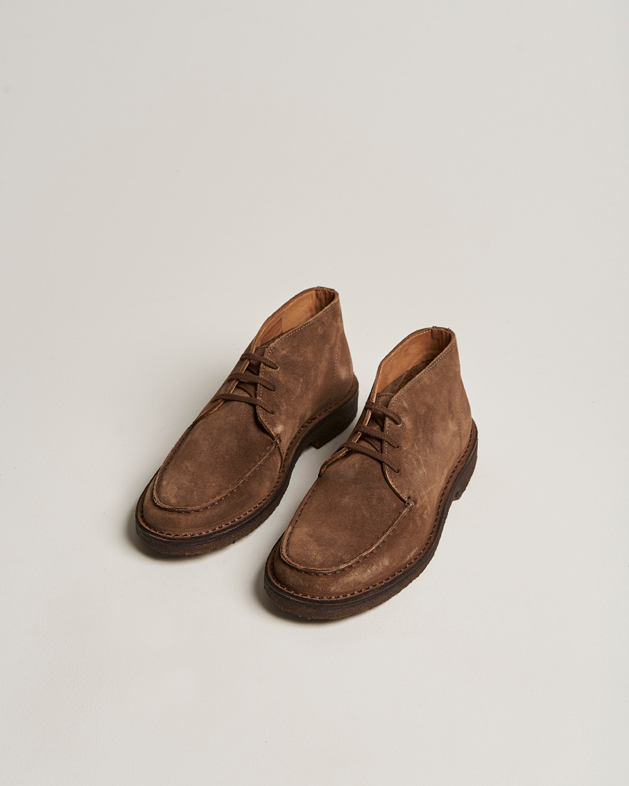 Mies | Nilkkurit | Drake's | Crosby Moc-Toe Suede Chukka Boots Brown