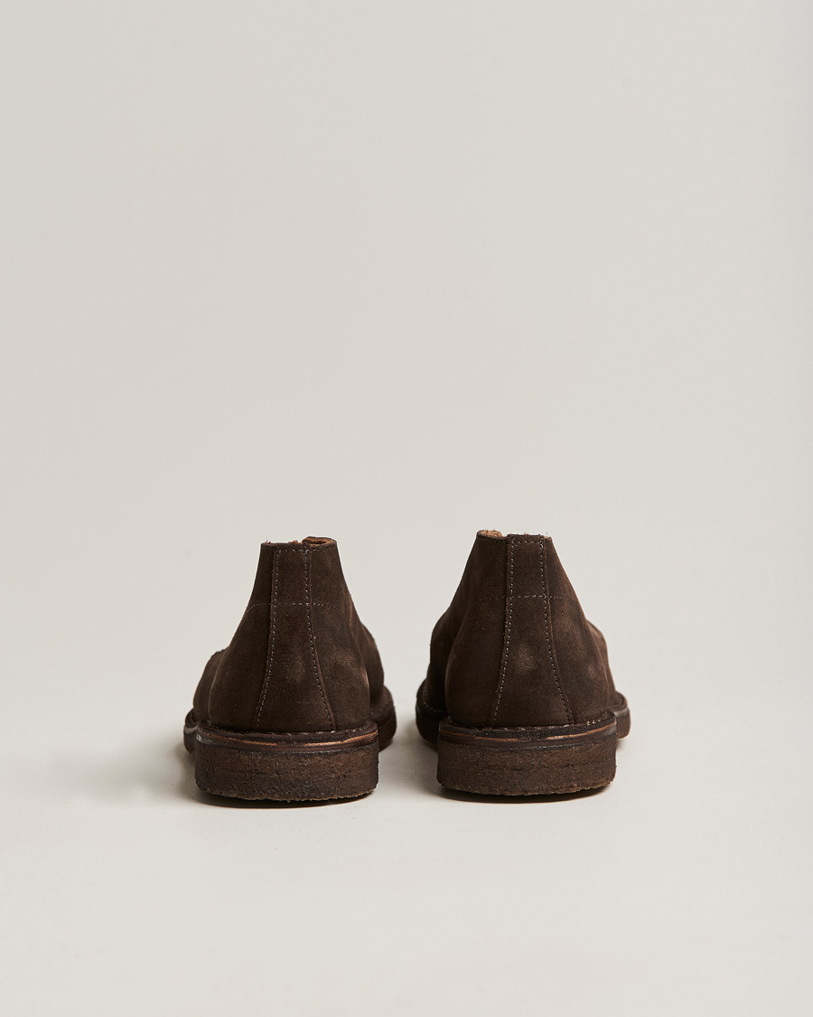 Mies | Nilkkurit | Drake's | Crosby Moc-Toe Suede Chukka Boots Dark Brown