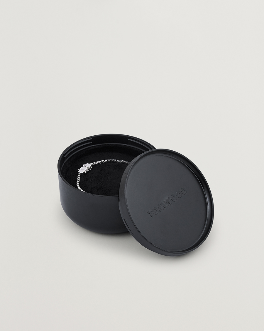 Mies | Tom Wood Square Bracelet Silver | Tom Wood | Square Bracelet Silver