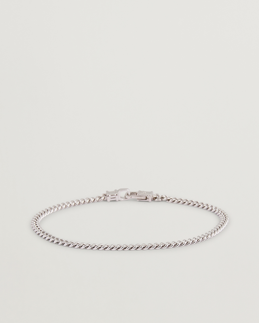 Mies | Korut | Tom Wood | Curb Bracelet M Silver
